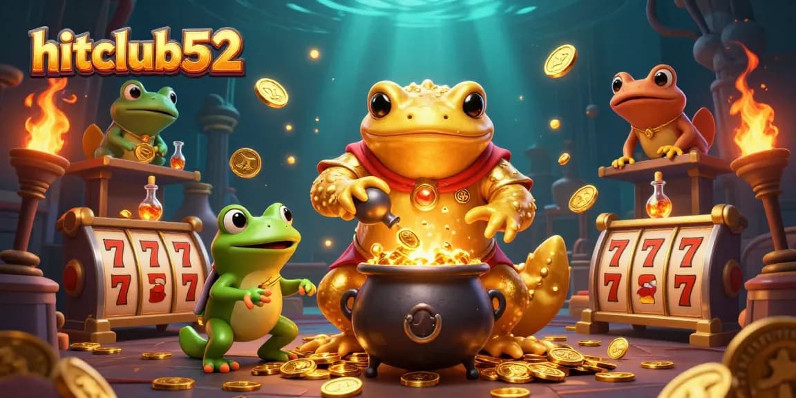 Experience thrilling games like slots and live casino with hitclub52's engaging gambling environment.