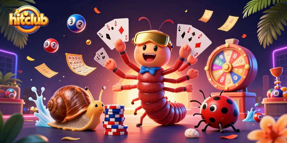 Experience the thrill at hitclub with vibrant lottery elements and a dynamic dealer scene.