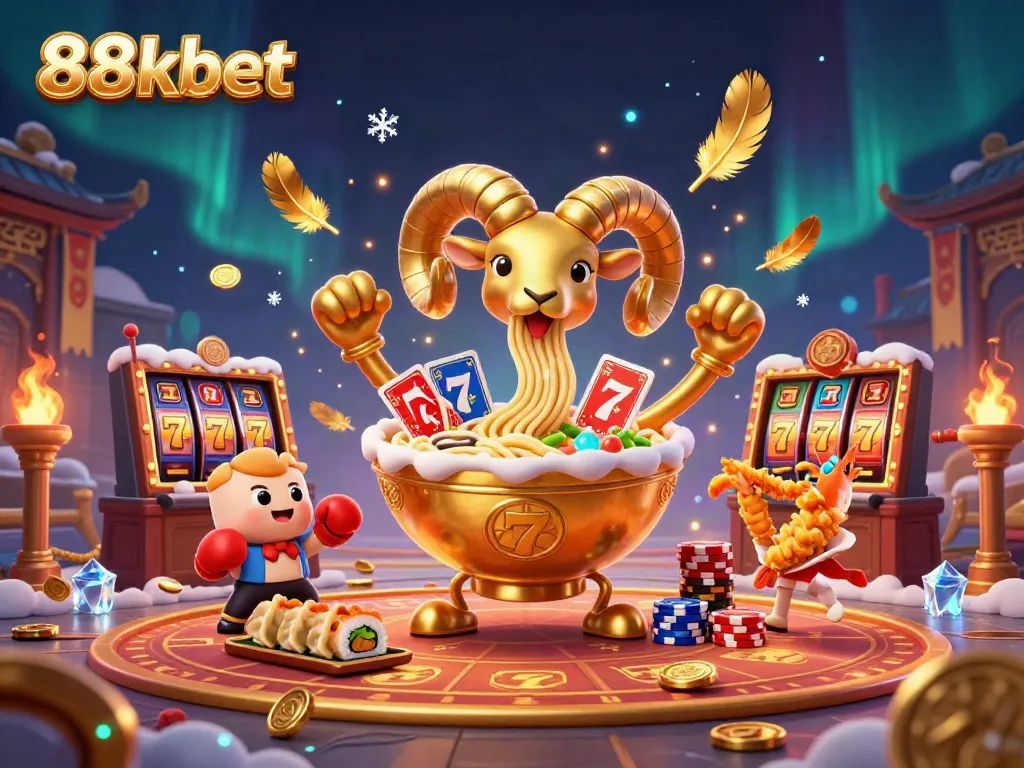 Experience thrilling gameplay with vibrant characters at 88kbet's dynamic casino scene.