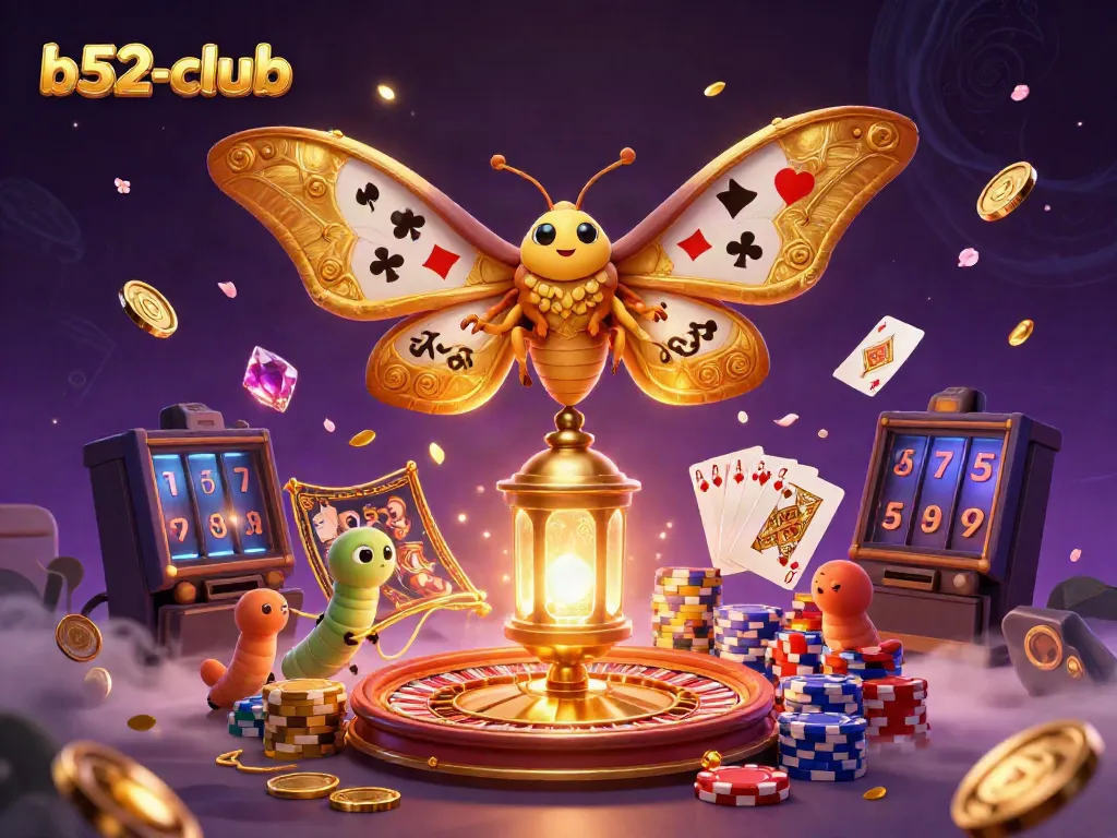 Experience thrilling gameplay at b52-club with a vibrant 3D casino scene showcasing rich details.