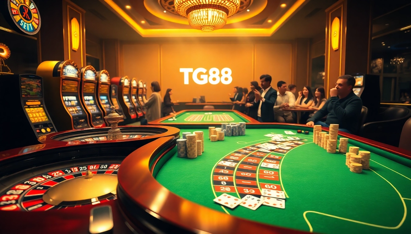Engage with an exciting casino atmosphere at https://tg88link.com/ featuring roulette, poker, and slot machines.