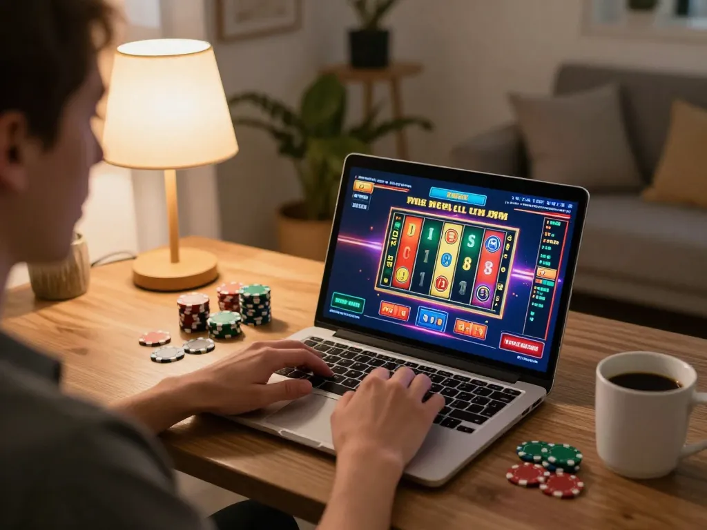 Engaging online casino gameplay with ku win displayed on a vibrant slot machine screen.