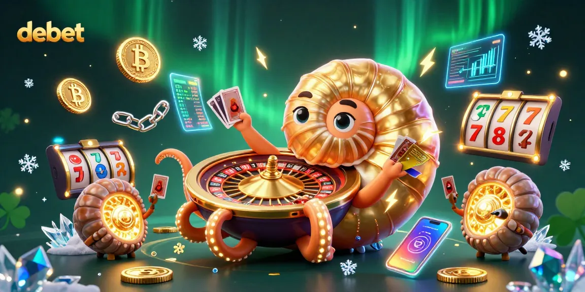 Engage in thrilling gaming adventures with debet's dynamic online casino experience.