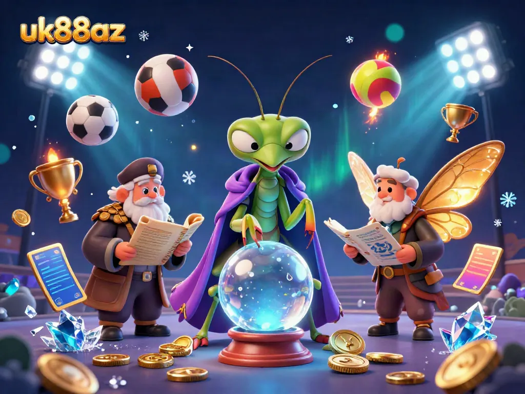 Experience the excitement of sports betting at uk88az with fantastical characters and vibrant game elements.