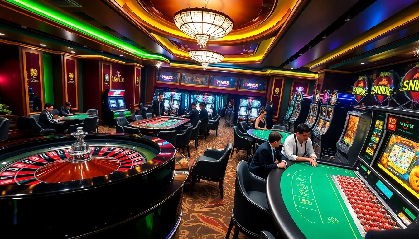 Experience the thrill of KJC MM88 with a dynamic casino gaming scene alive with action.