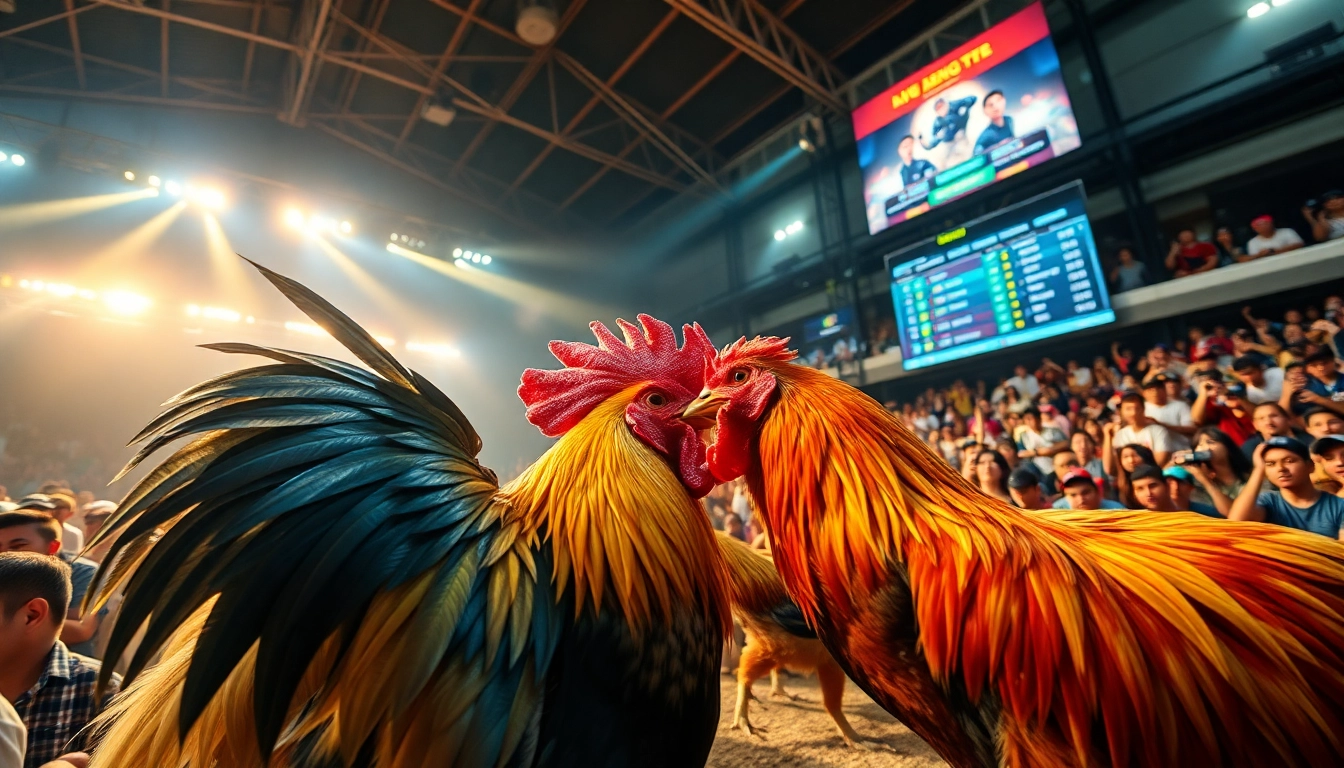 Experience the thrilling atmosphere of dagatructiep 1 at Sabong67, showcasing live cockfighting excitement.