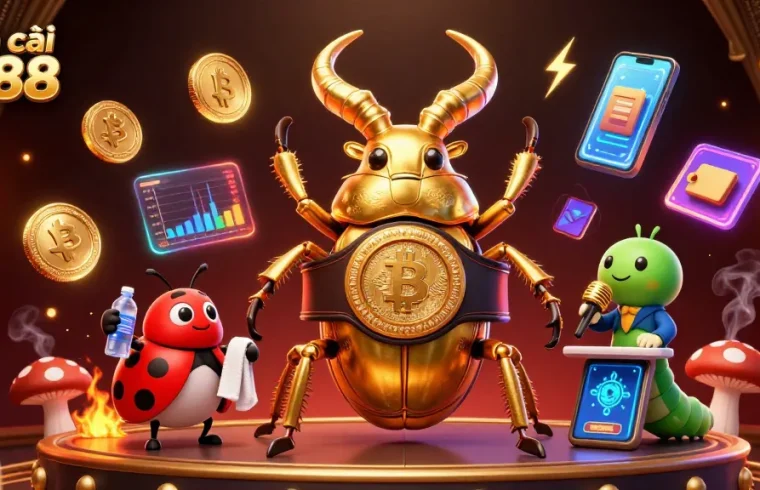 Engage with Nhà cái tk88 for exciting gambling experiences featuring vibrant characters and crypto elements.
